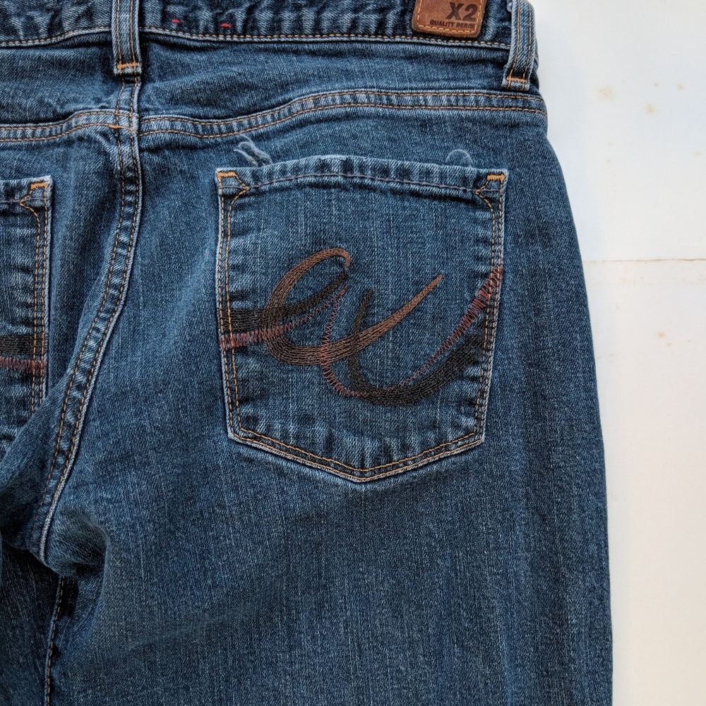 X2 Womens Size 6 S Jeans Denim Blue Curvy Boot Cut